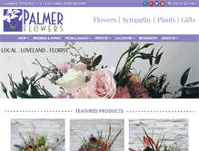 Tablet Screenshot of florist-loveland.com